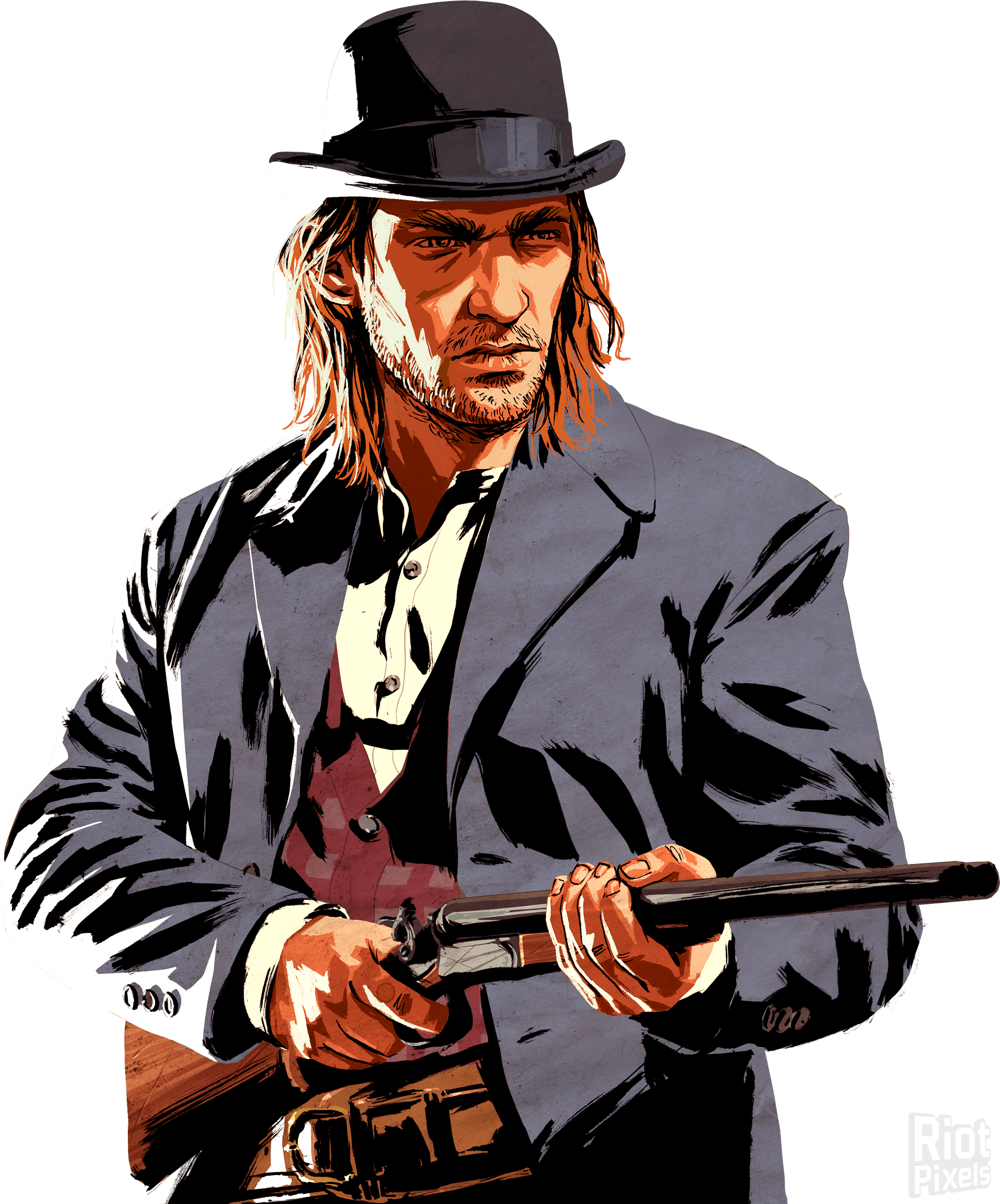 Red Dead Redemption II PNG HD Isolated