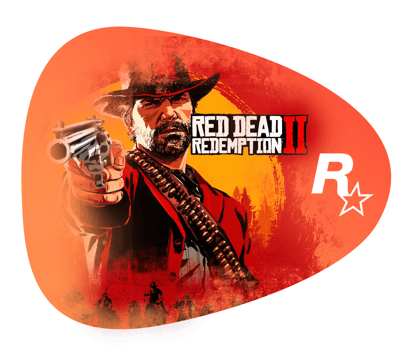 Red Dead Redemption II PNG Isolated Clipart