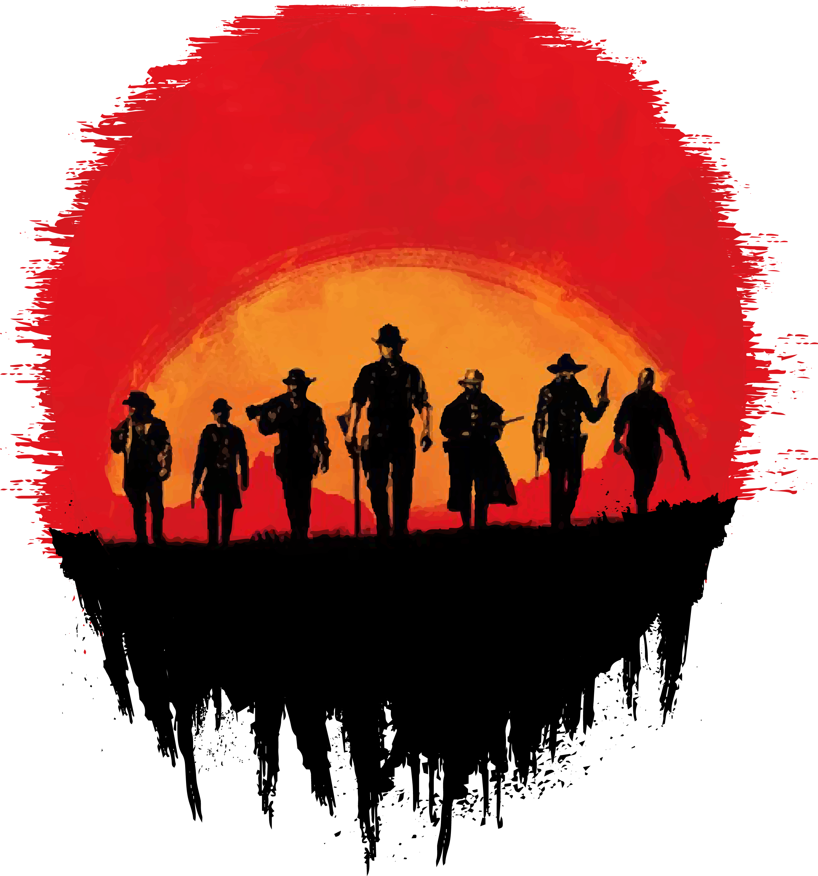 Red Dead Redemption II PNG Isolated Image