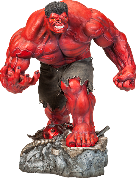 Red Hulk PNG Isolated File