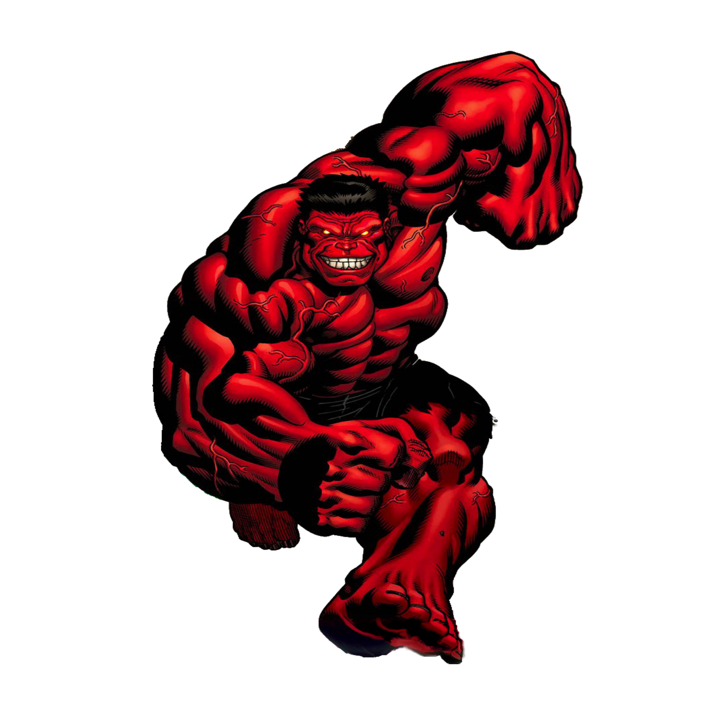 Red Hulk PNG Photos