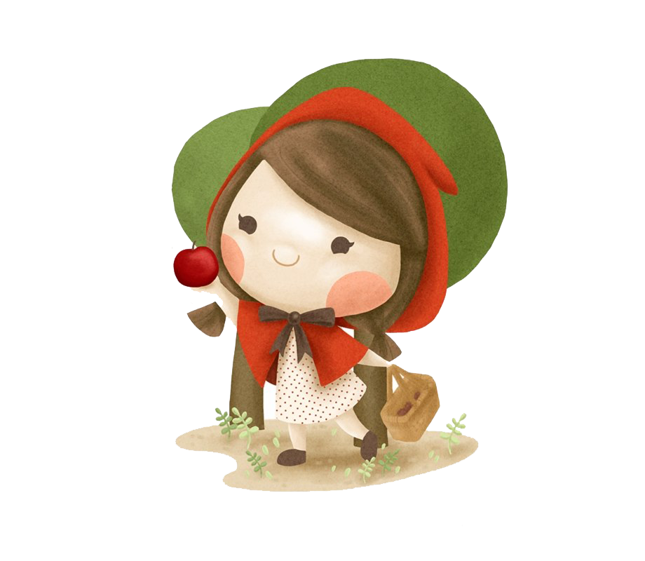 Red Riding Hood PNG Isolated File