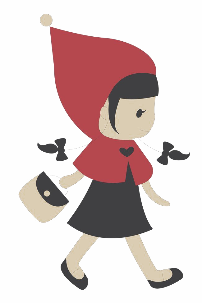 Red Riding Hood PNG Isolated Pic