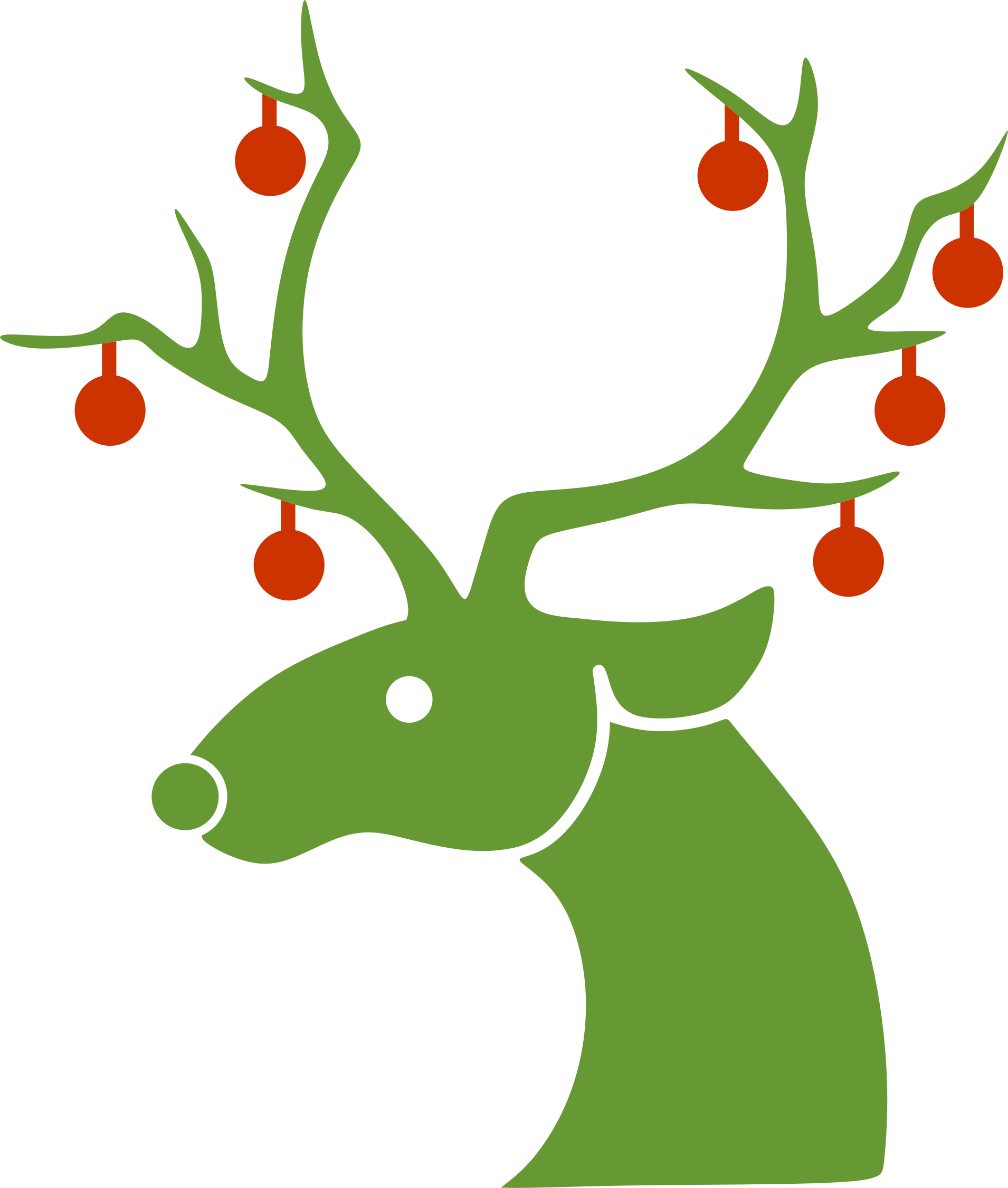 Reindeer PNG Background Isolated Image