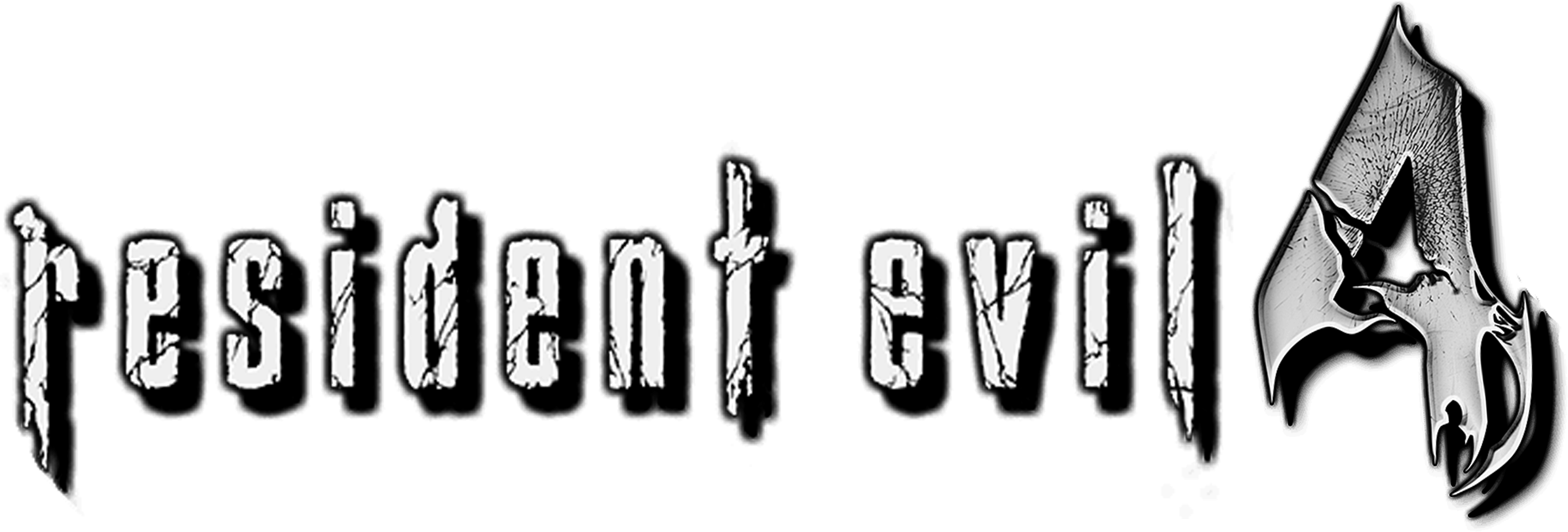 Resident Evil 4 Logo PNG Clipart