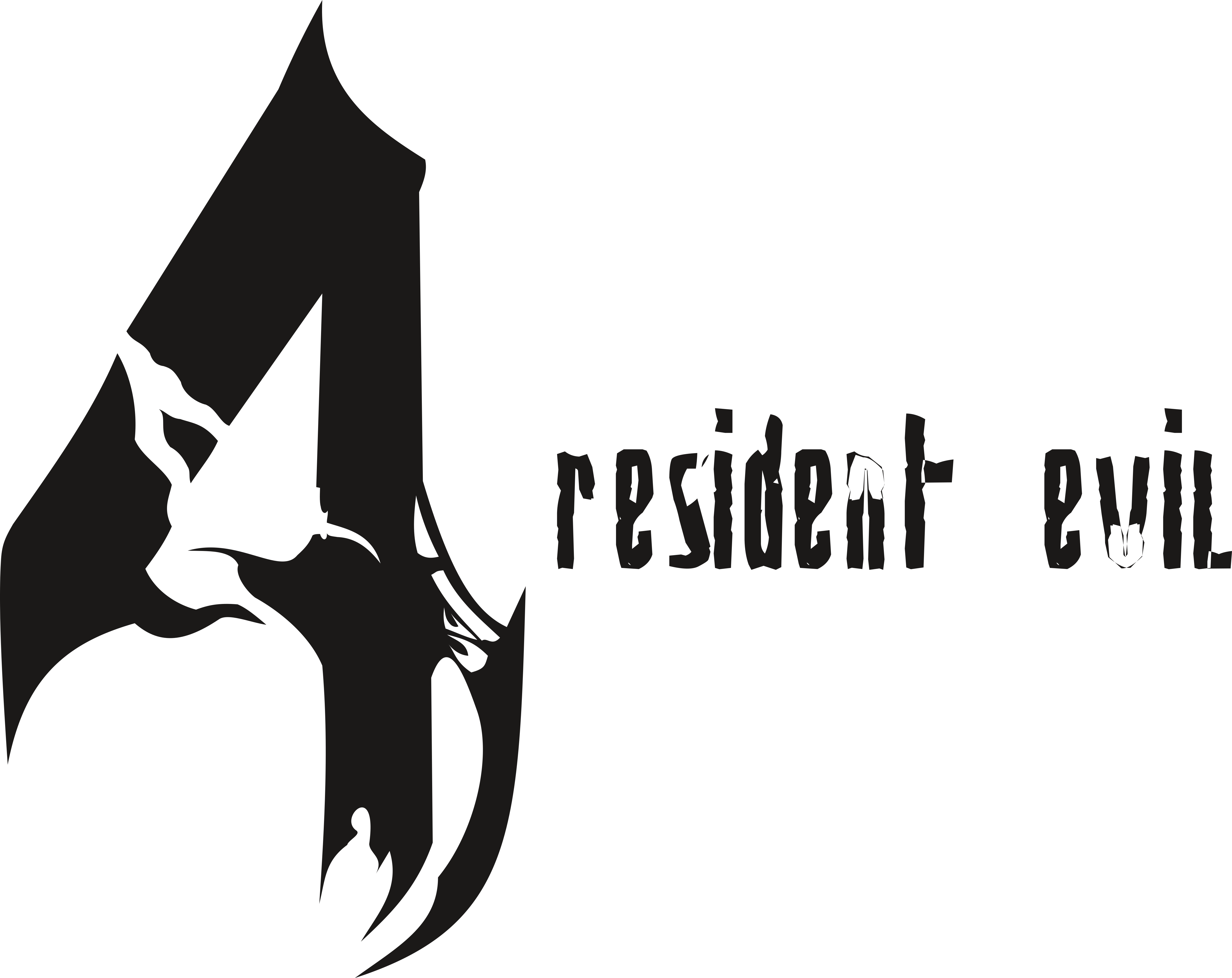 Resident Evil 4 Logo PNG Picture