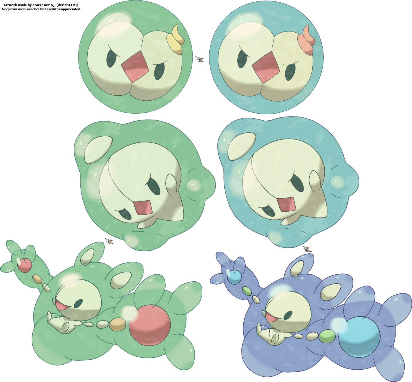 Reuniclus Pokemon PNG HD Isolated