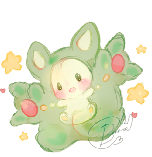 Reuniclus Pokemon PNG Isolated HD