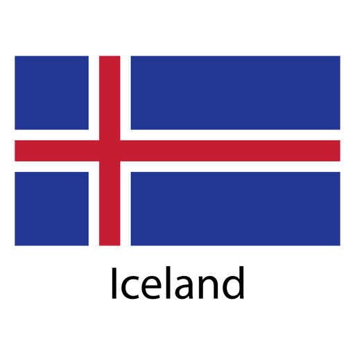 Reykjavik Flag PNG Clipart