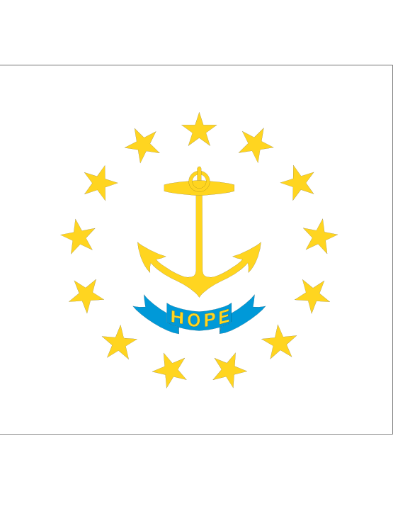 Rhode Island Flag PNG Clipart