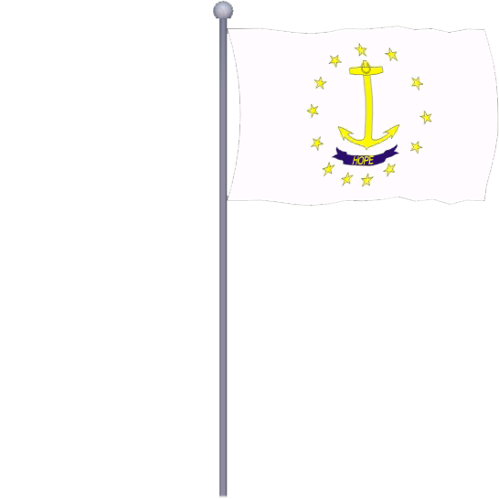 Rhode Island Flag PNG Photo