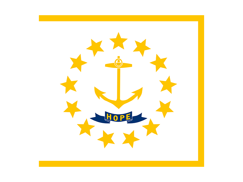 Rhode Island Flag PNG Photos