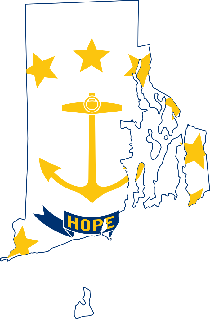 Rhode Island Flag PNG Picture