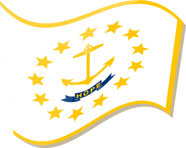 Rhode Island Flag PNG Transparent