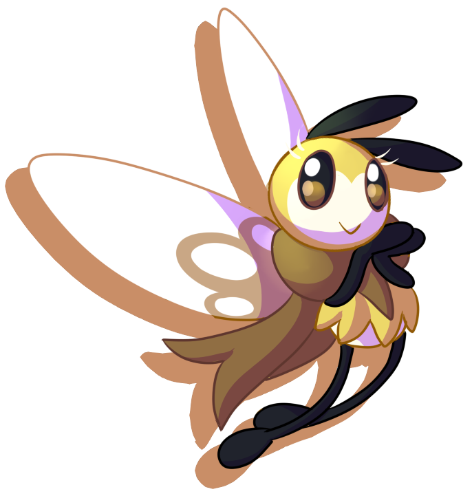 Ribombee Pokemon Download PNG Image