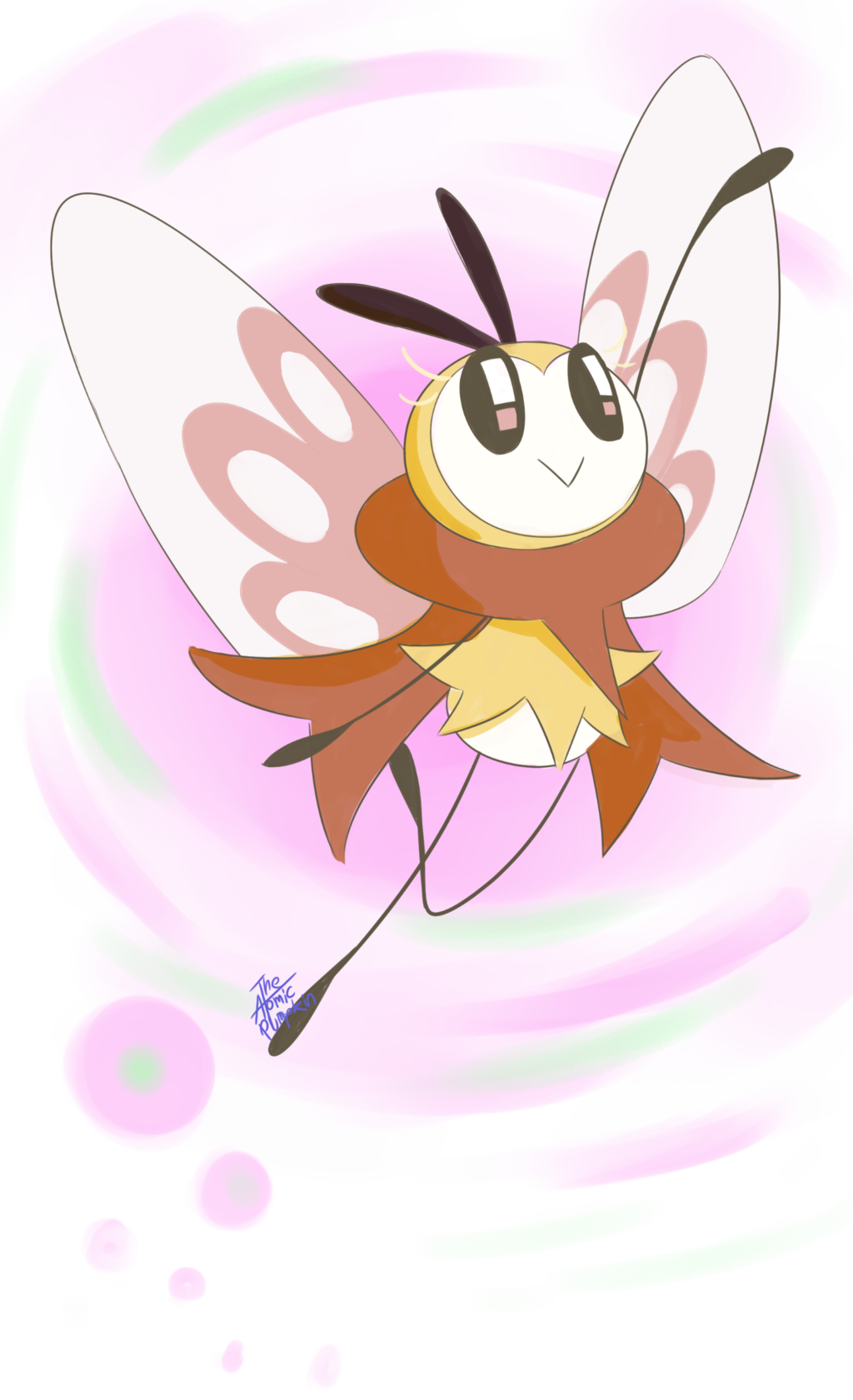 Ribombee Pokemon PNG Clipart