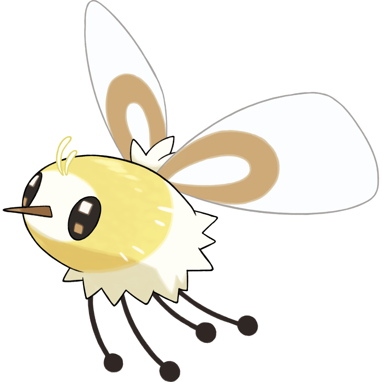 Ribombee Pokemon PNG Free Download