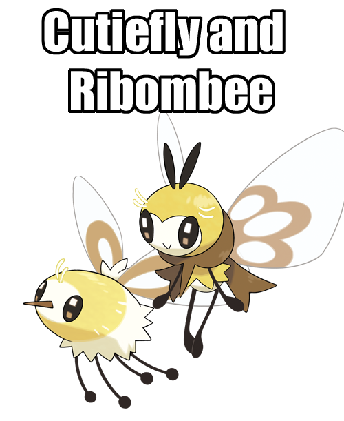 Ribombee Pokemon PNG Photos