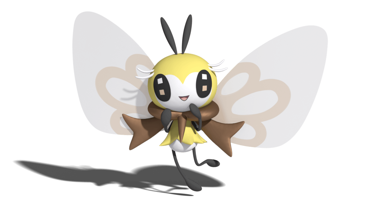 Ribombee Pokemon PNG Picture