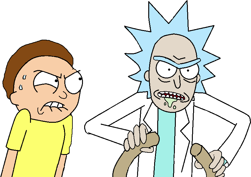 Rick and Monty Download PNG Image
