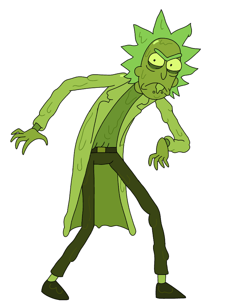 Rick and Monty PNG HD Isolated