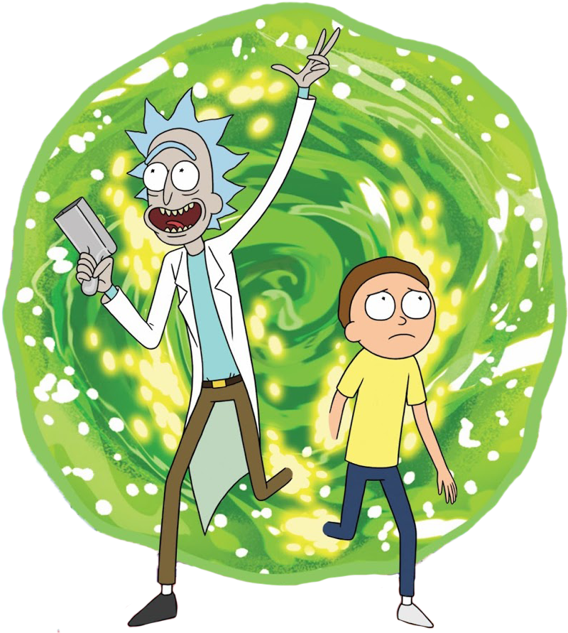 Rick and Monty PNG Transparent