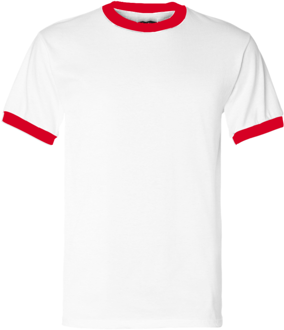 Ringer T-Shirt PNG Isolated Pic