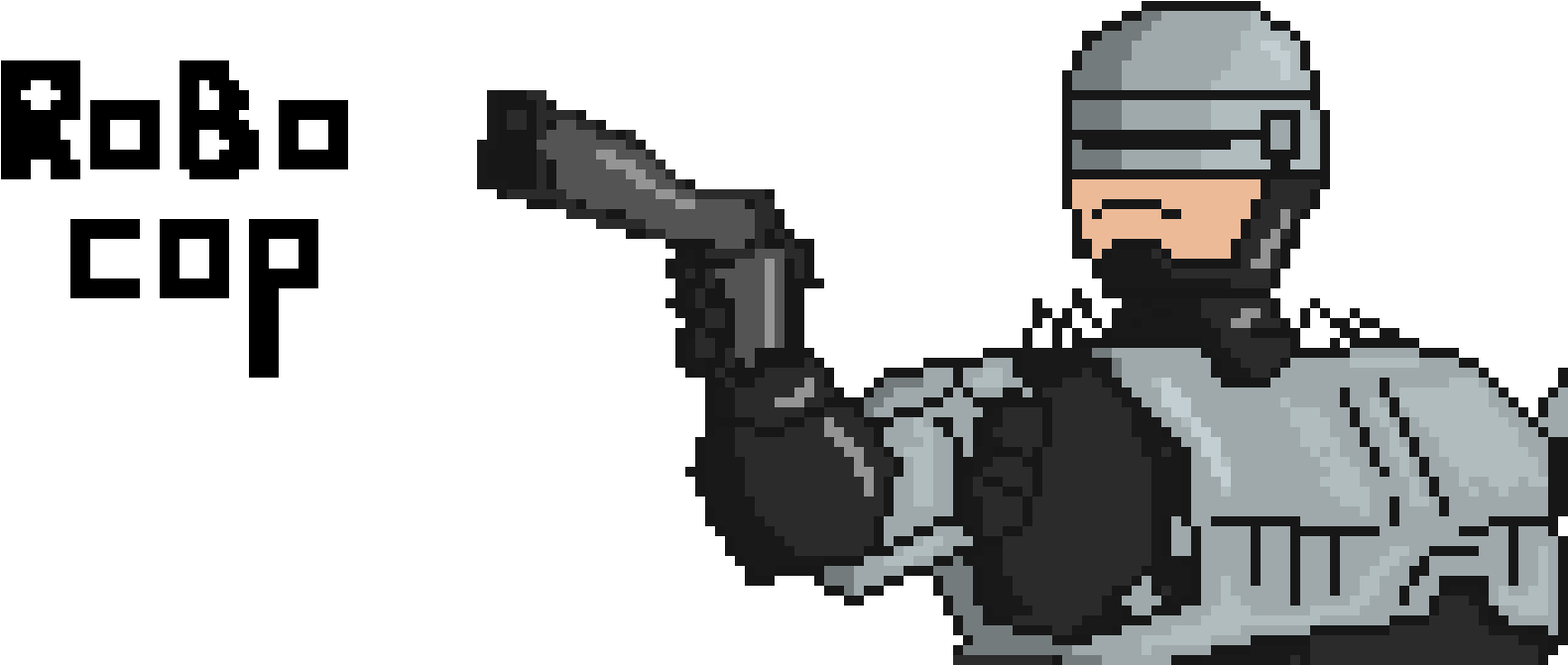 Robocop PNG Isolated HD