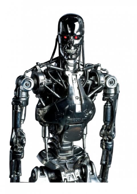 Robot Terminator PNG Transparent