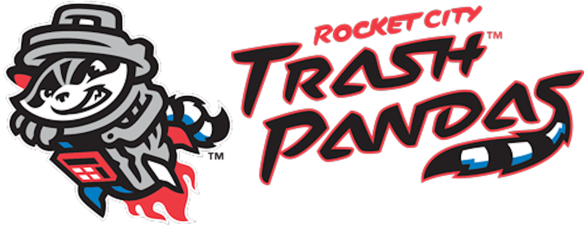 Rocket City Trash Pandas PNG