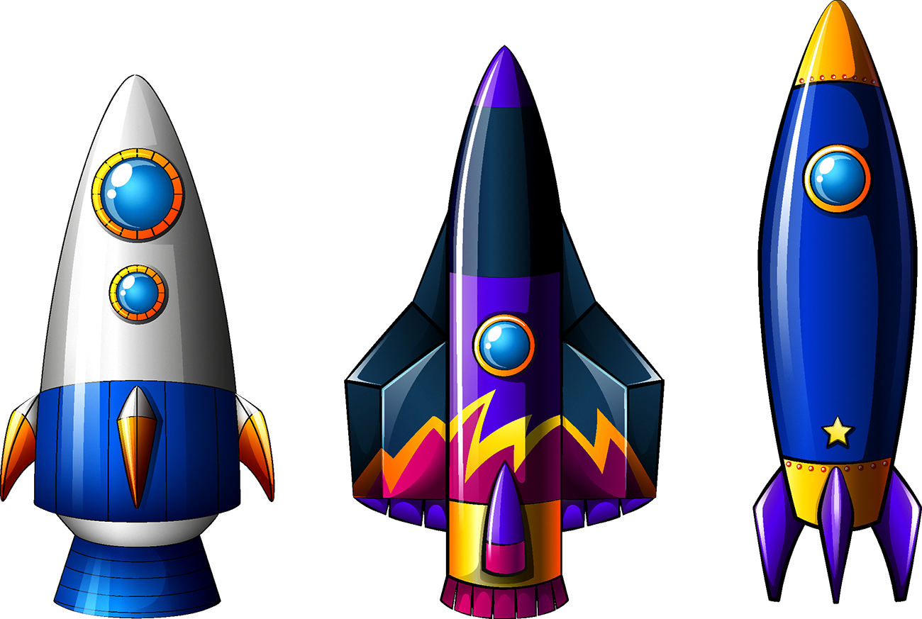 Rocket PNG Isolated Transparent HD Photo