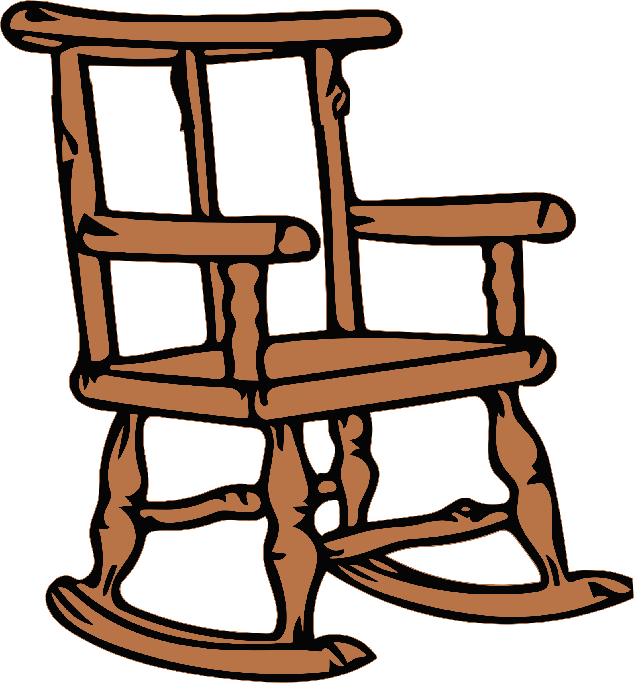 Rocking Chair PNG Isolated Transparent HD Photo