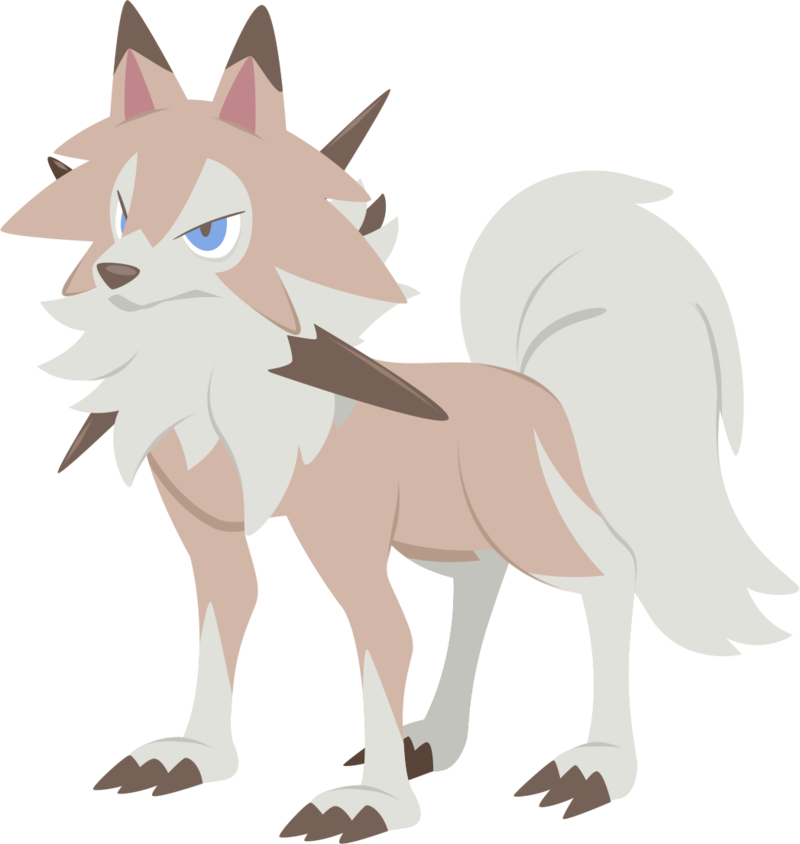 Rockruff Pokemon PNG Isolated Pic