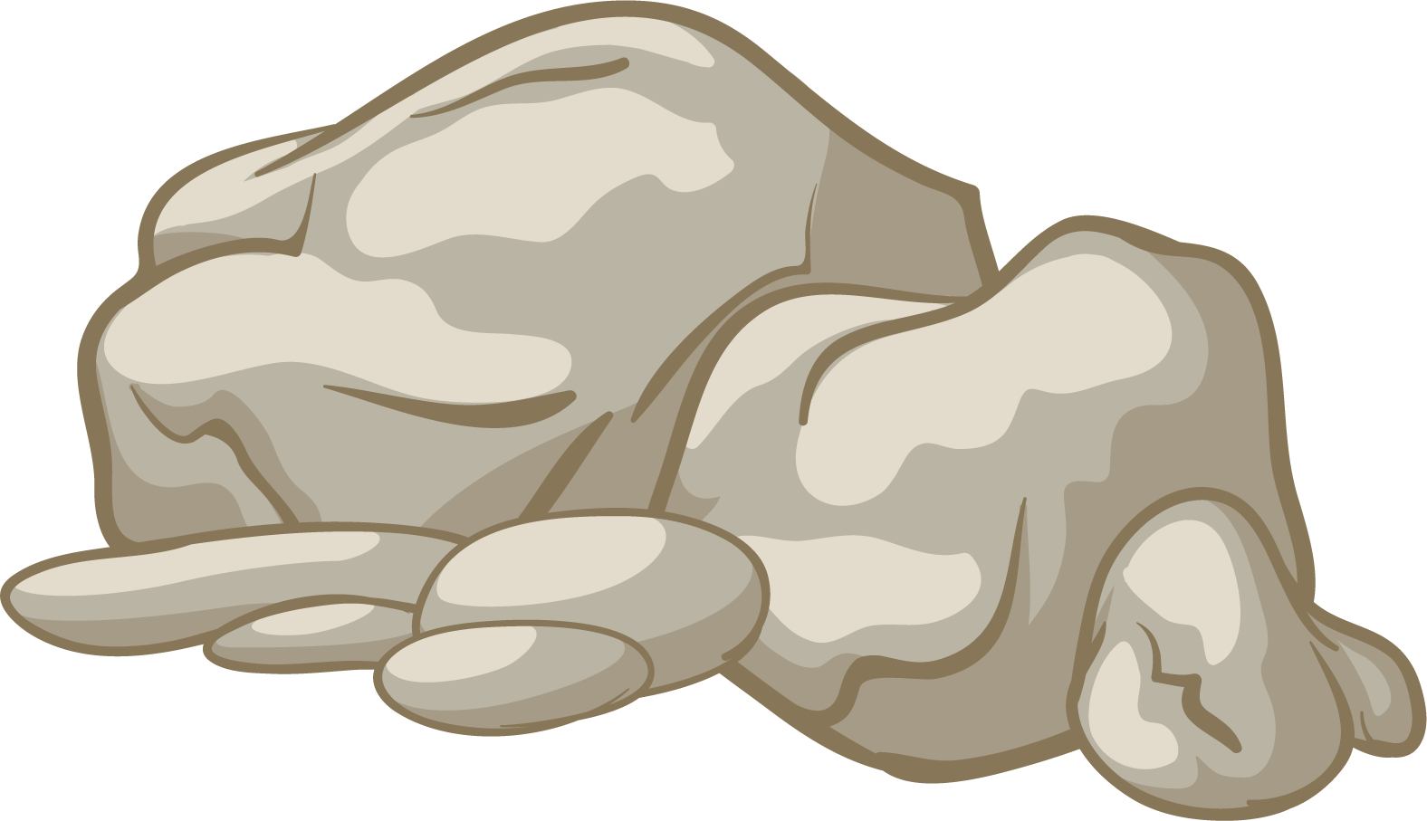 Rocks PNG Isolated Transparent