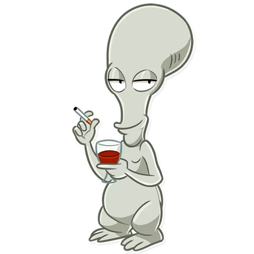 Roger American Dad PNG Pic