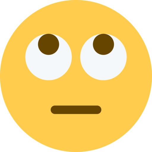 Rolling Eyes Emoji PNG File