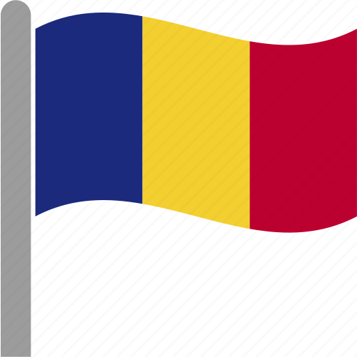 Romania Flag PNG File