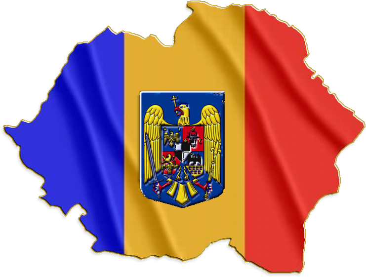 Romania Flag PNG Isolated Photo