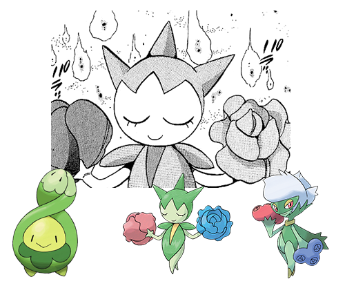 Roselia Pokemon PNG Isolated File