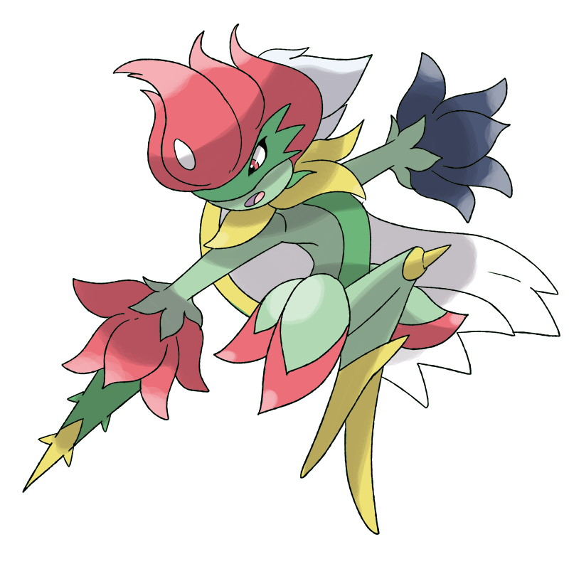 Roserade Pokemon PNG Isolated HD