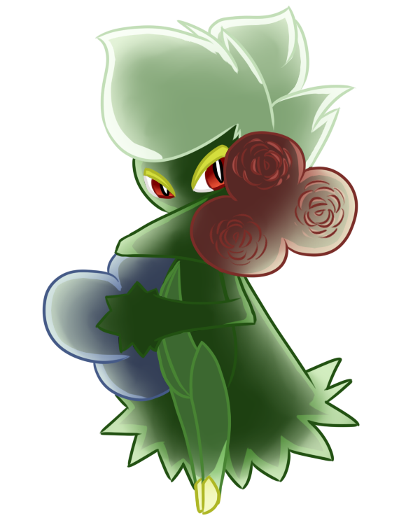 Roserade Pokemon PNG Isolated Pic