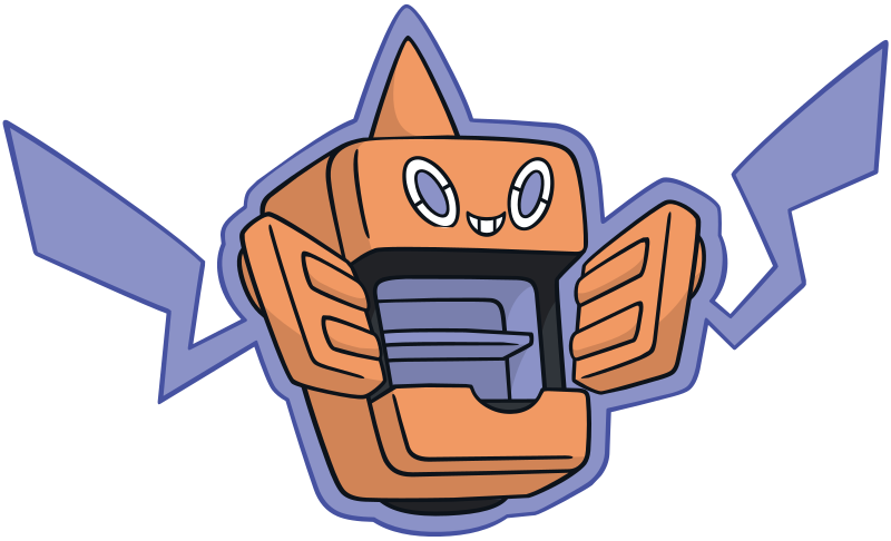 Rotom Pokemon PNG HD Isolated