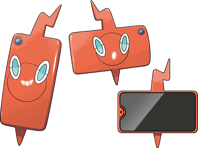 Rotom Pokemon PNG Isolated Pic