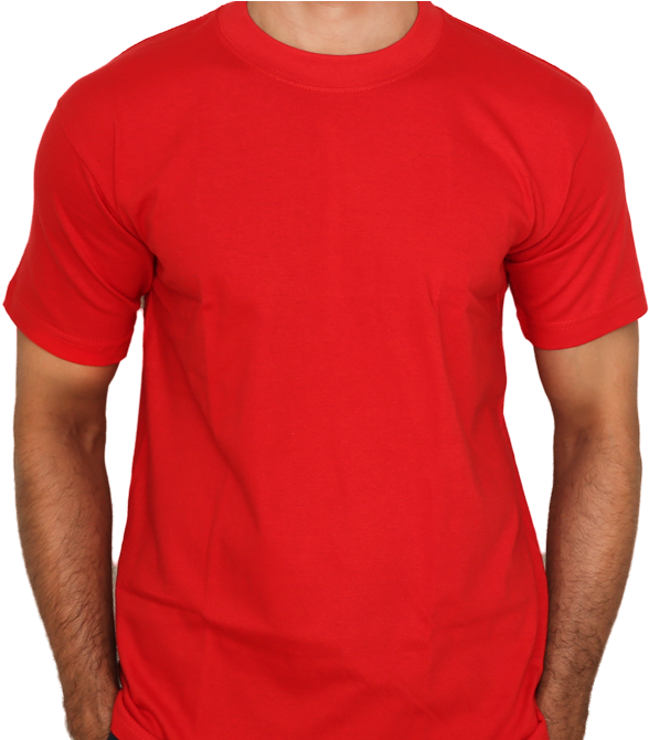 Round Neck T-Shirt PNG HD Isolated