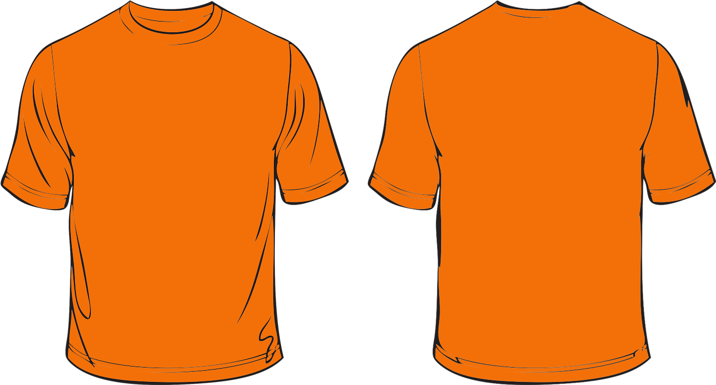Round Neck T-Shirt PNG Transparent