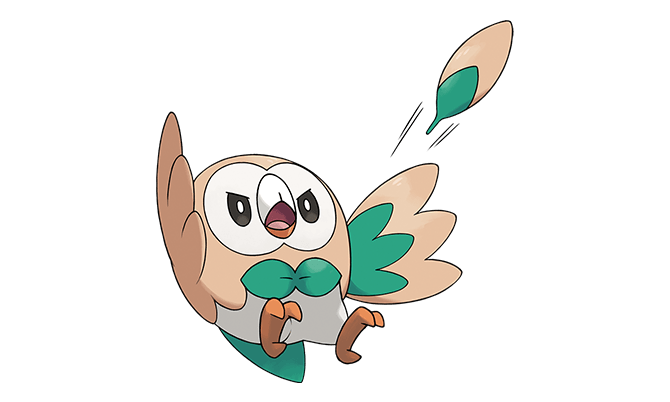 Rowlet Pokemon PNG Clipart