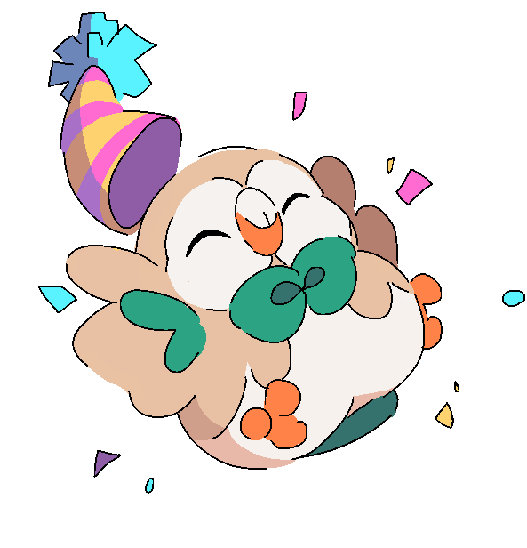 Rowlet Pokemon PNG Isolated HD Pictures