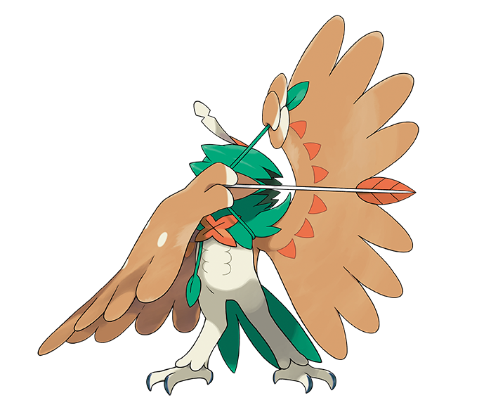 Rowlet Pokemon Transparent Isolated PNG