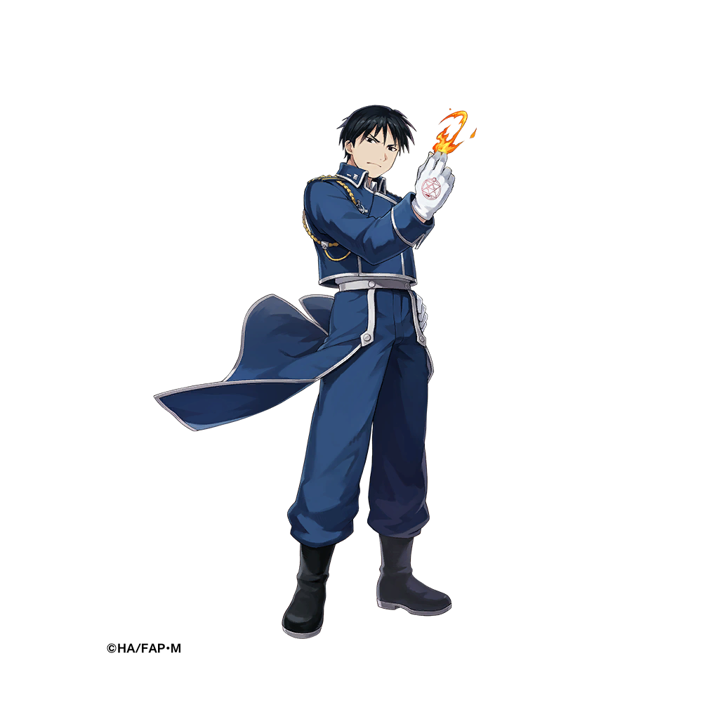 Roy Mustang PNG Isolated Image