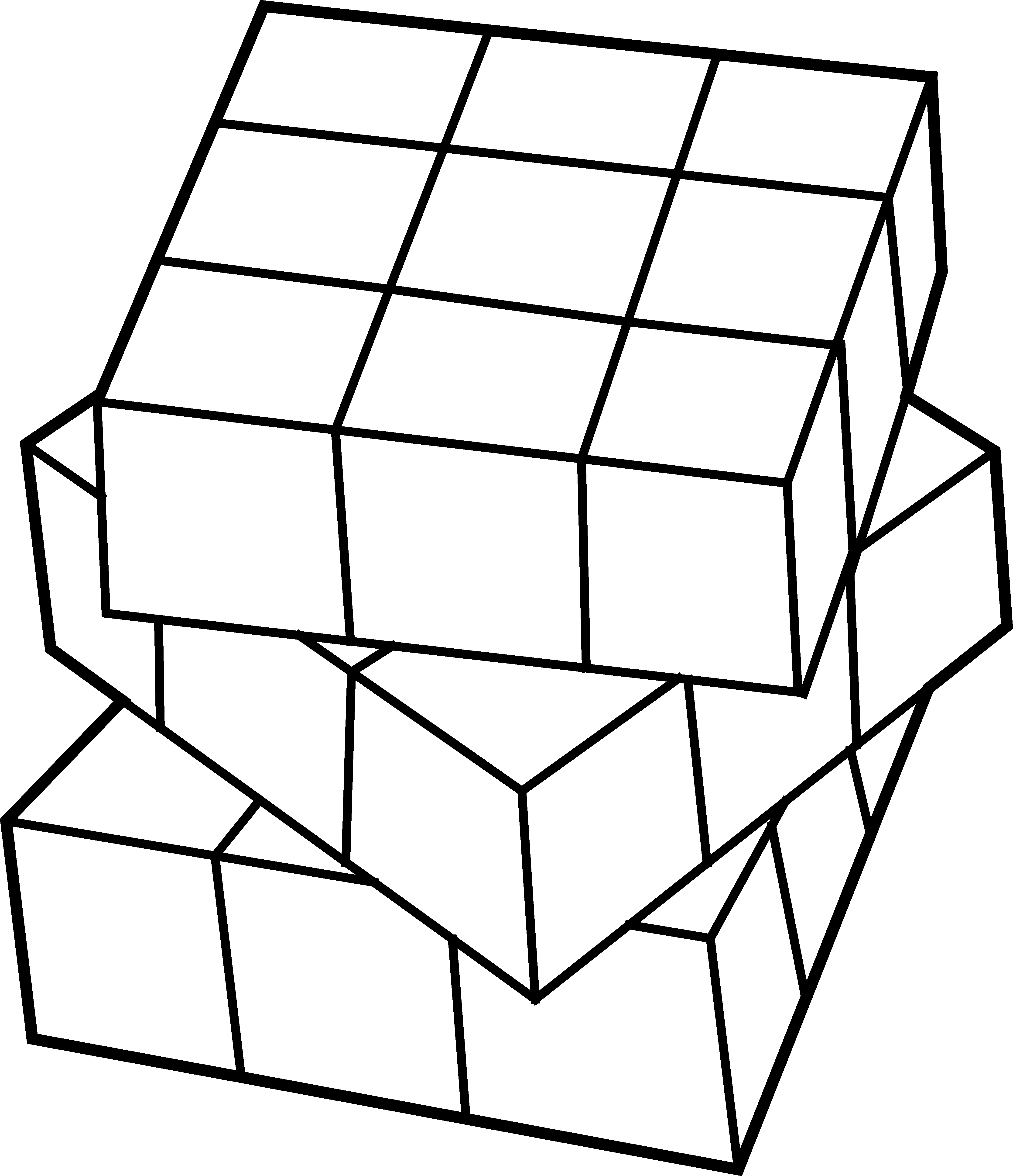 Rubik’s Cube PNG Isolated Free Download